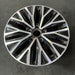 16" JETTA 19-21 16x6.5 , black pockets Original OEM Wheel Rim - Close-Up Detail