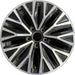 16" JETTA 19-21 16x6.5 , black pockets Original OEM Wheel Rim - Front View