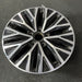 16" JETTA 19-21 16x6.5 , black pockets Original OEM Wheel Rim - Close-Up Detail
