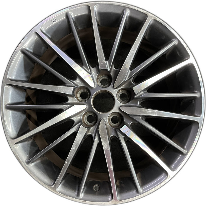 19" LEXUS LS460 13-17 , 19x8, 20 spoke Original OEM Wheel Rim - Front View