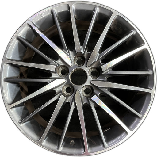 19" LEXUS LS460 13-17 , 19x8, 20 spoke Original OEM Wheel Rim - Front View