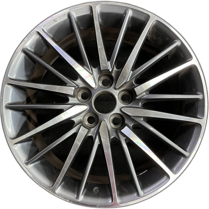 19" LEXUS LS460 13-17 , 19x8, 20 spoke Original OEM Wheel Rim - Front View