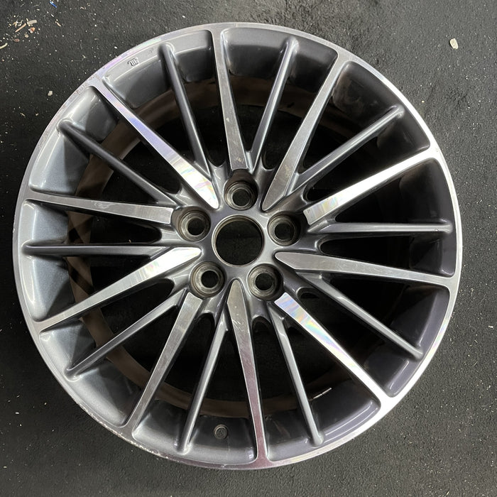 19" LEXUS LS460 13-17 , 19x8, 20 spoke Original OEM Wheel Rim - Angle View