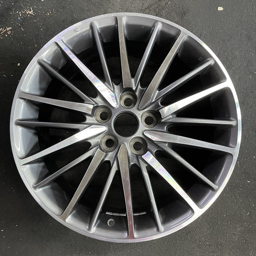 19" LEXUS LS460 13-17 , 19x8, 20 spoke Original OEM Wheel Rim - Angle View