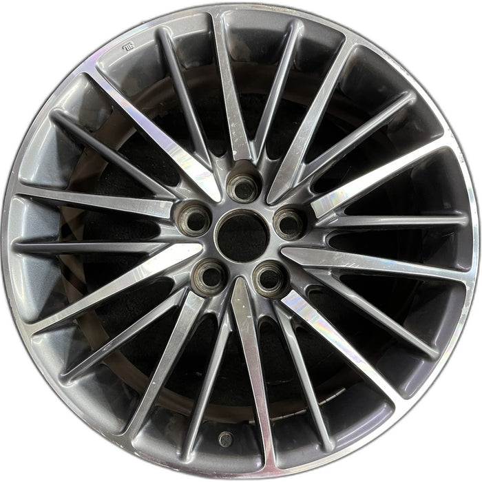 19" LEXUS LS460 13-17 , 19x8, 20 spoke Original OEM Wheel Rim - Front View