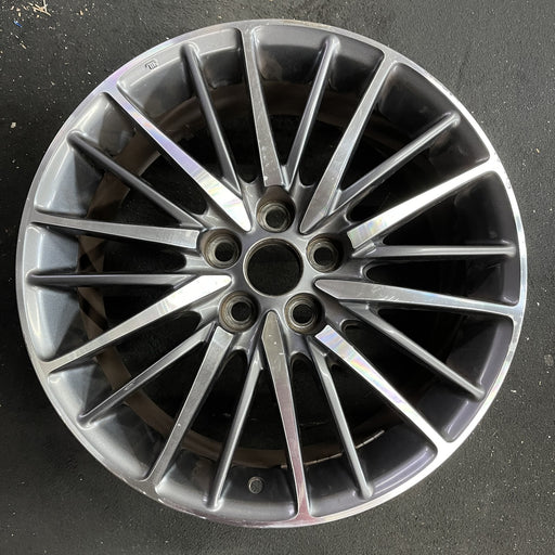 19" LEXUS LS460 13-17 , 19x8, 20 spoke Original OEM Wheel Rim - Angle View