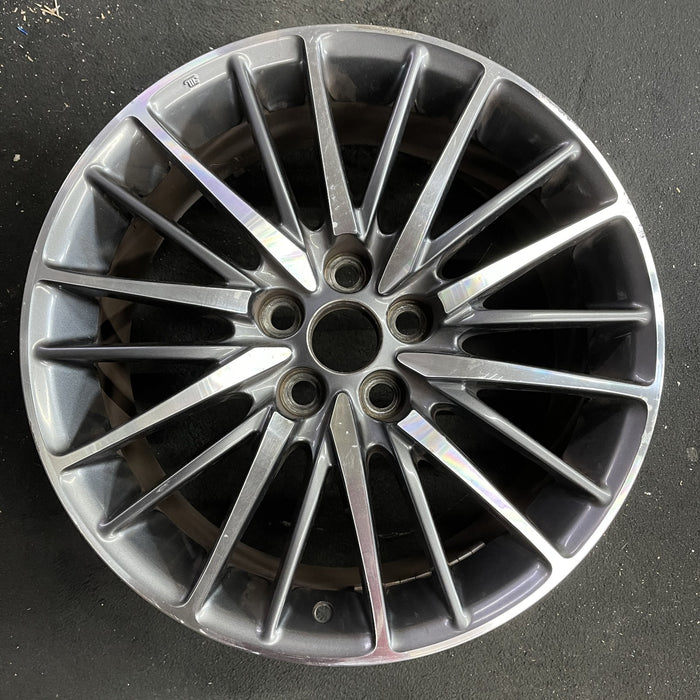 19" LEXUS LS460 13-17 , 19x8, 20 spoke Original OEM Wheel Rim - Angle View