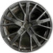 21" E-TRON 21-23 21x9.5 , 5 spoke, W spoke Original OEM Wheel Rim - Front View