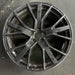 21" E-TRON 21-23 21x9.5 , 5 spoke, W spoke Original OEM Wheel Rim - Angle View