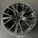 21" E-TRON 21-23 21x9.5 , 5 spoke, W spoke Original OEM Wheel Rim - Close-Up Detail