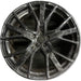 21" E-TRON 21-23 21x9.5 , 5 spoke, W spoke Original OEM Wheel Rim - Front View