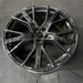 21" E-TRON 21-23 21x9.5 , 5 spoke, W spoke Original OEM Wheel Rim - Close-Up Detail