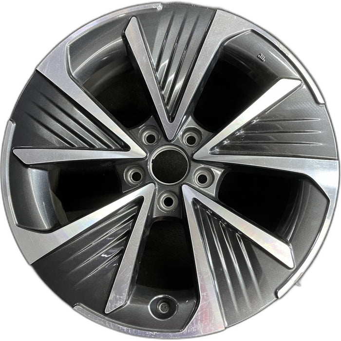 18" RZ450e 23-24 18x7.5 Original OEM Wheel Rim - Front View