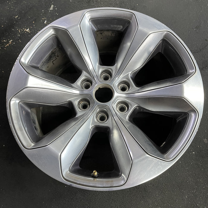 20" DODGE 1500 PICKUP 19 , 20x9, , 6 spoke, solid spoke, opt WRR Original OEM - Side Profile