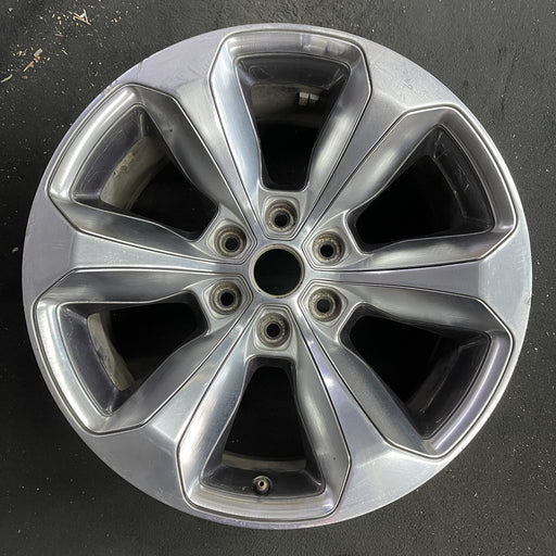 20" DODGE 1500 PICKUP 19 , 20x9, , 6 spoke, solid spoke, opt WRR Original OEM - Angle View