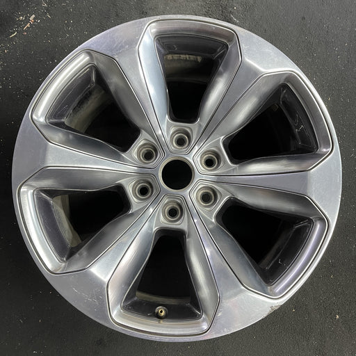 20" DODGE 1500 PICKUP 19 , 20x9, , 6 spoke, solid spoke, opt WRR Original OEM - Angle View