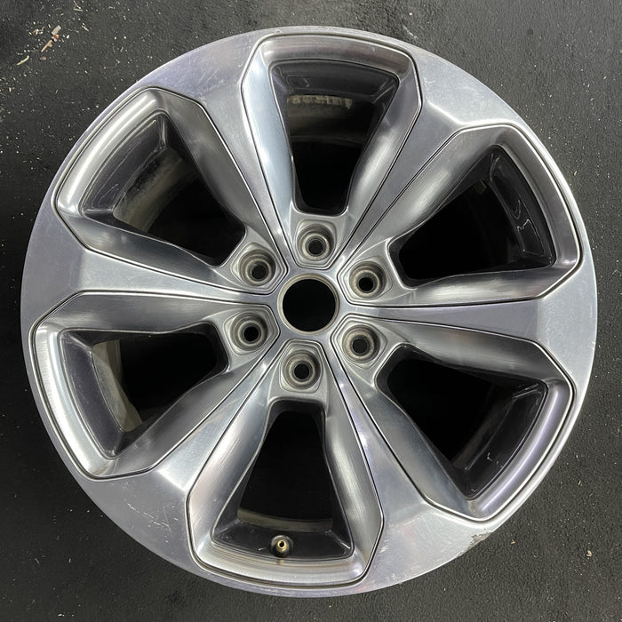 20" DODGE 1500 PICKUP 19 , 20x9, , 6 spoke, solid spoke, opt WRR Original OEM - Angle View