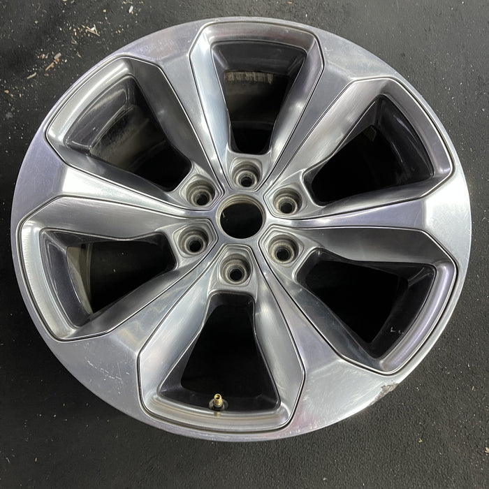 20" DODGE 1500 PICKUP 19 , 20x9, , 6 spoke, solid spoke, opt WRR Original OEM - Side Profile