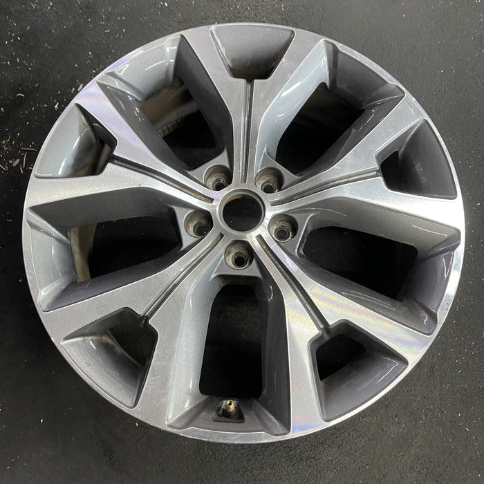 20" PALISADE 20-22 20x7.5 , 5 Y spoke Original OEM Wheel Rim - Side Profile