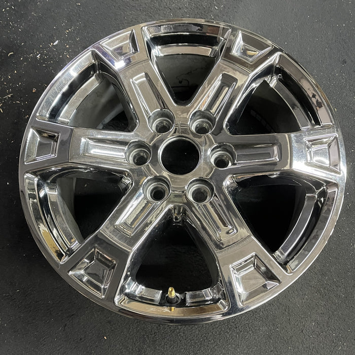18" FORD F150 PICKUP 21-23 18x7.5, Original OEM Wheel Rim - Side Profile