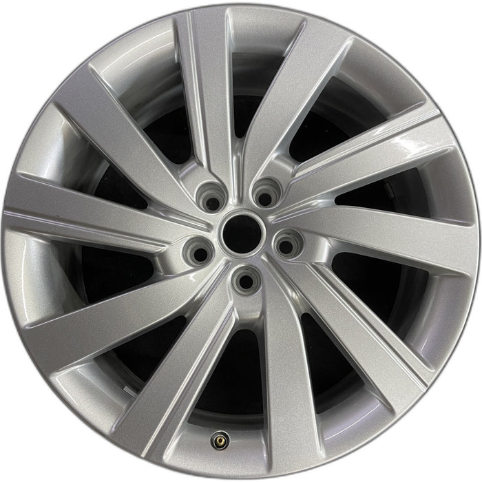 21" RANGE ROVER 22 , 21x8.5, 10 spoke Original OEM Wheel Rim - Front View