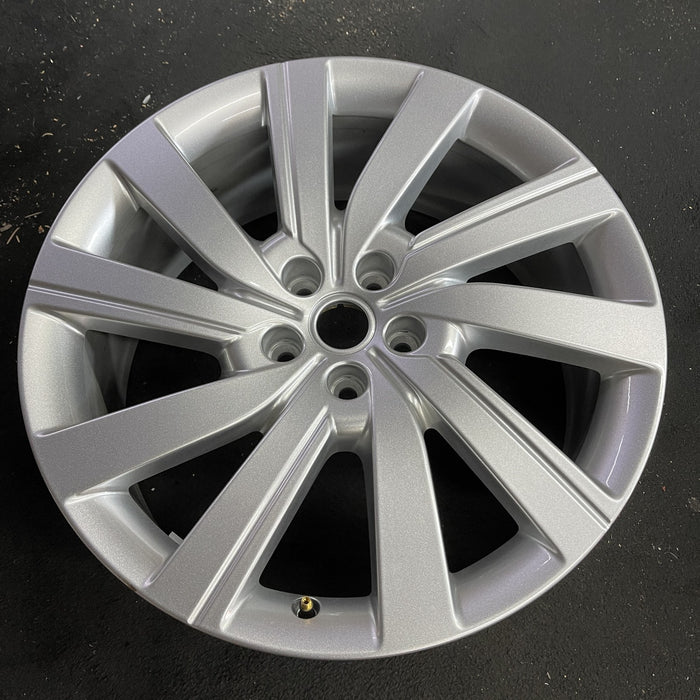 21" RANGE ROVER 22 , 21x8.5, 10 spoke Original OEM Wheel Rim - Side Profile