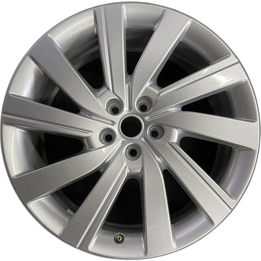 21" RANGE ROVER 22 , 21x8.5, 10 spoke Original OEM Wheel Rim - Front View