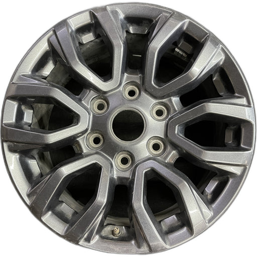 17" RANGER 19-22 17x8, , dark gray, , V spoke Original OEM Wheel Rim - Front View