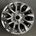 17" RANGER 19-22 17x8, , dark gray, , V spoke Original OEM Wheel Rim - Angle View