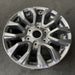 17" RANGER 19-22 17x8, , dark gray, , V spoke Original OEM Wheel Rim - Close-Up Detail