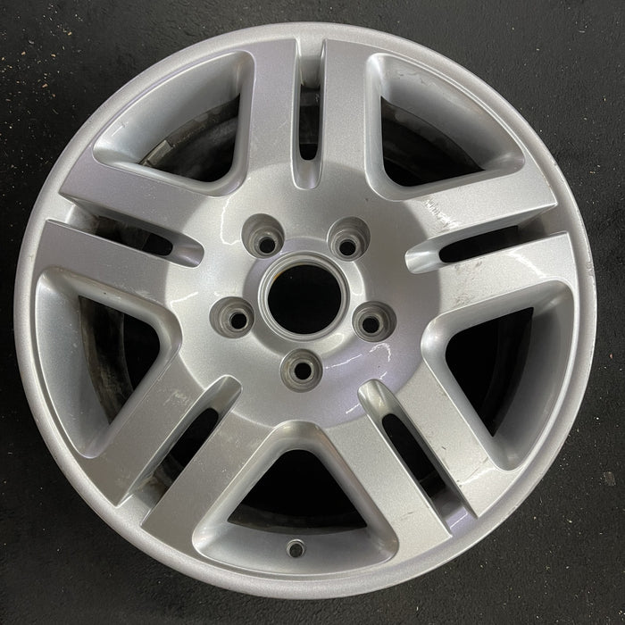 18" TOUAREG 04-10 18x8 , 10 spoke Original OEM Wheel Rim - Angle View