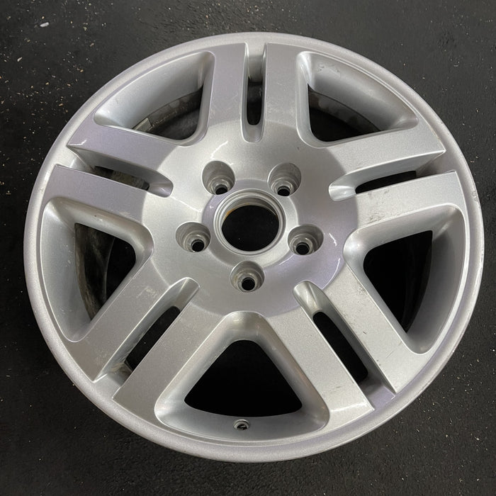 18" TOUAREG 04-10 18x8 , 10 spoke Original OEM Wheel Rim - Side Profile