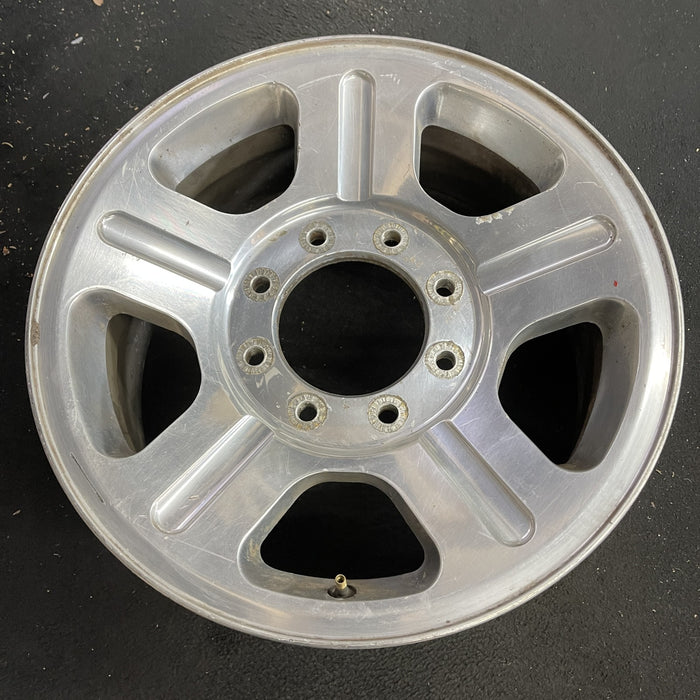 18" FORD F250SD PICKUP 05 18x8 , 5 spoke , aluminum Original OEM Wheel Rim