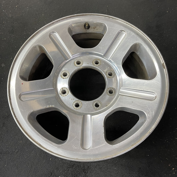 18" FORD F250SD PICKUP 05 18x8 , 5 spoke , aluminum Original OEM Wheel Rim