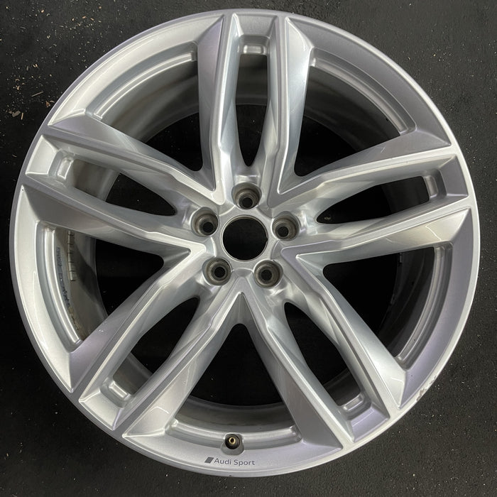 21" AUDI Q7 17-18 21x9.5 , Original OEM Wheel Rim - Additional View