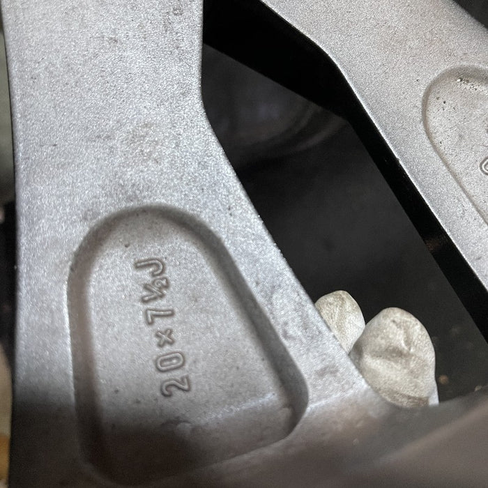 20" GX550 24 20x7.5 alloy machined black Original OEM Wheel Rim