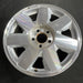 17" DEVILLE 03 5 lug, DTS, 17x7.5, 7 spoke, silver finish Original OEM Wheel Rim - Side Profile