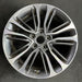 18" VELOSTER 16 18x7.5 w/o body color accents; 20 spoke two te Original OEM - Front View