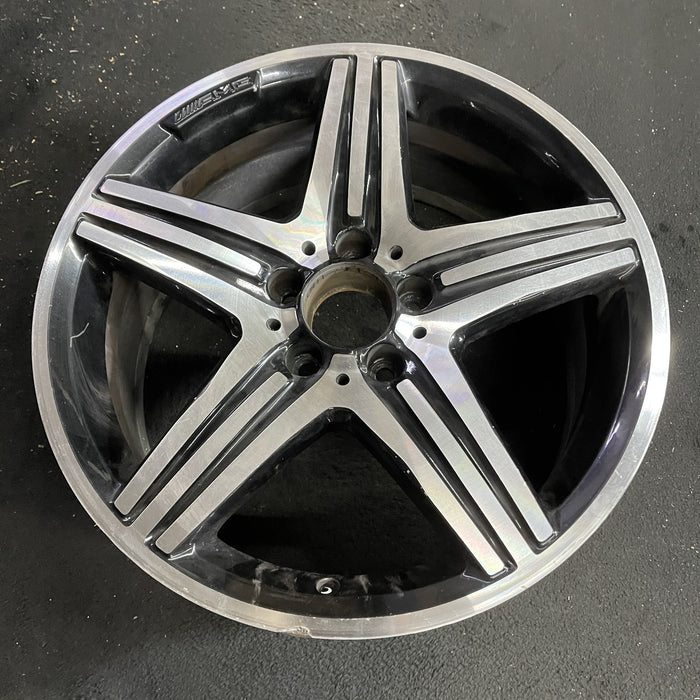 18" MERCEDES CLA-CLASS 14-16 117 Type, CLA250, 18x8, Original OEM Wheel Rim - Side Profile