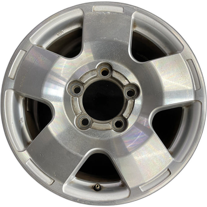 18" TUNDRA 07-09 18x8, alloy, , smooth Original OEM Wheel Rim - Front View