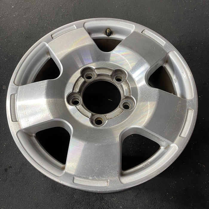 18" TUNDRA 07-09 18x8, alloy, , smooth Original OEM Wheel Rim - Close-Up Detail