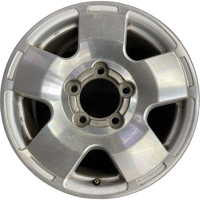 18" TUNDRA 07-09 18x8, alloy, , smooth Original OEM Wheel Rim - Front View