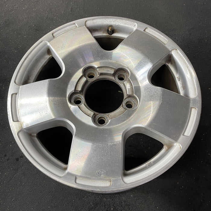 18" TUNDRA 07-09 18x8, alloy, , smooth Original OEM Wheel Rim - Close-Up Detail