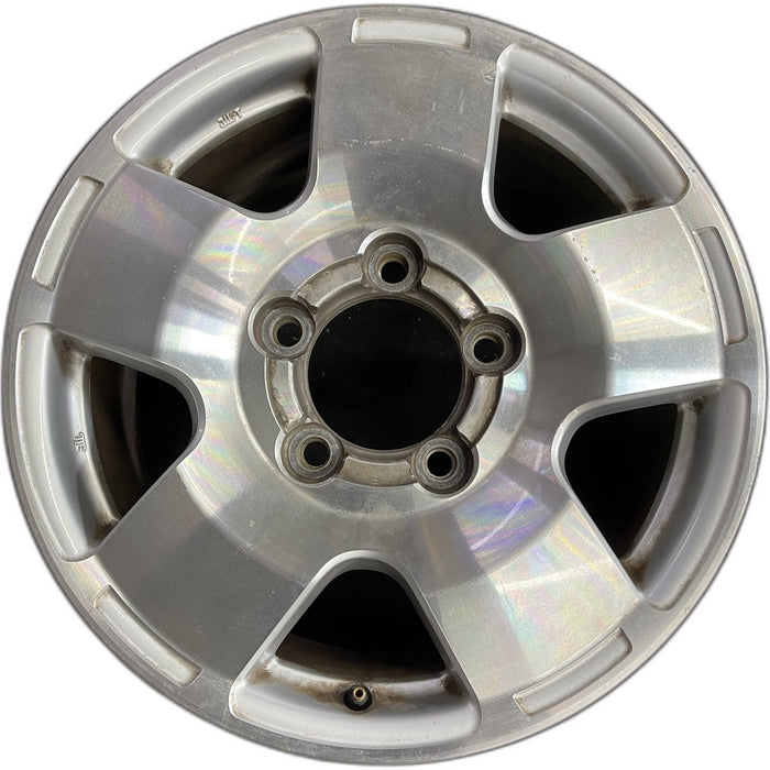18" TUNDRA 07-09 18x8, alloy, , smooth Original OEM Wheel Rim - Front View