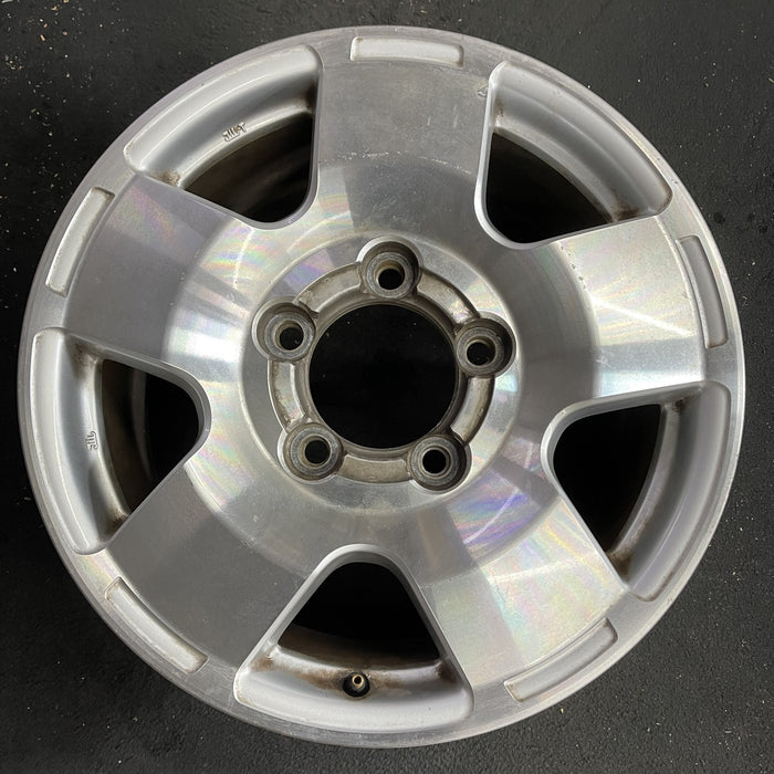 18" TUNDRA 07-09 18x8, alloy, , smooth Original OEM Wheel Rim - Angle View