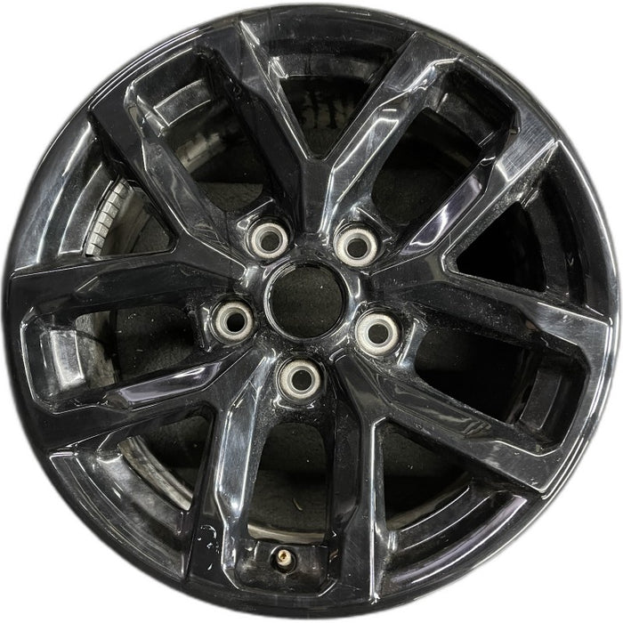 17" GLADIATOR 22 17x7.5 aluminum 5 spoke double spoke gloss black Original OEM - Front View