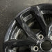 17" GLADIATOR 22 17x7.5 aluminum 5 spoke double spoke gloss black Original OEM - Side Profile