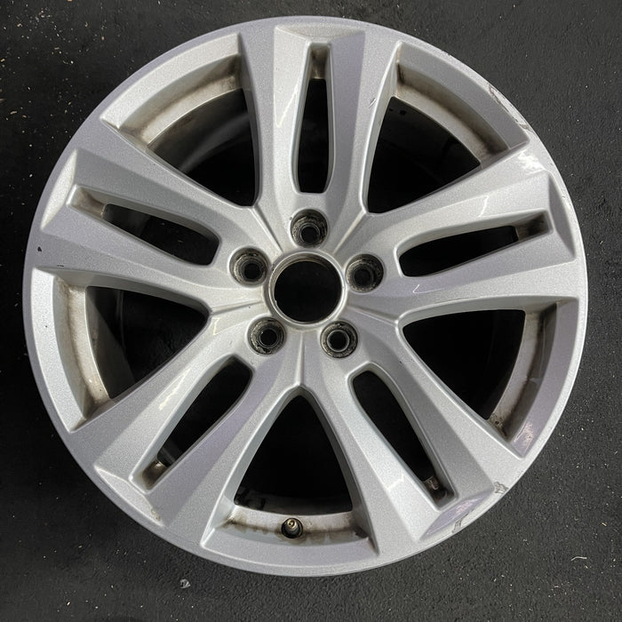 18" EXPLORER 18-19 18x8, aluminum, w/o police package; 10 spoke Original OEM - Angle View