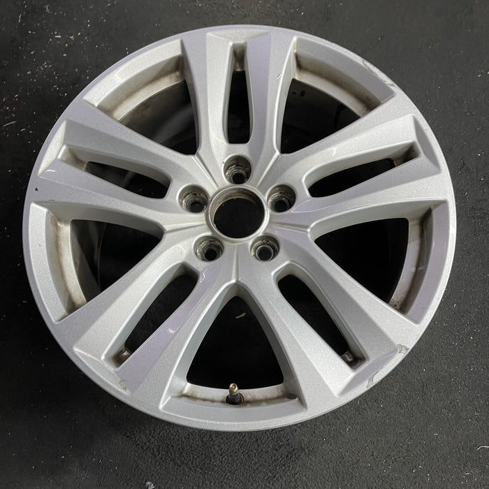 18" EXPLORER 18-19 18x8, aluminum, w/o police package; 10 spoke Original OEM - Side Profile