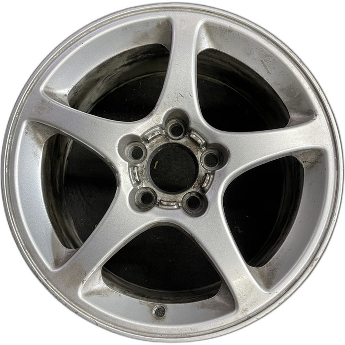 17" CORVETTE 00 17x8.5 , aluminum, , Original OEM Wheel Rim - Front View